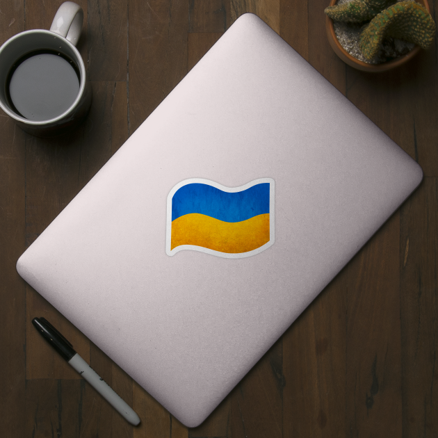 The Flag of Ukraine by Purrfect